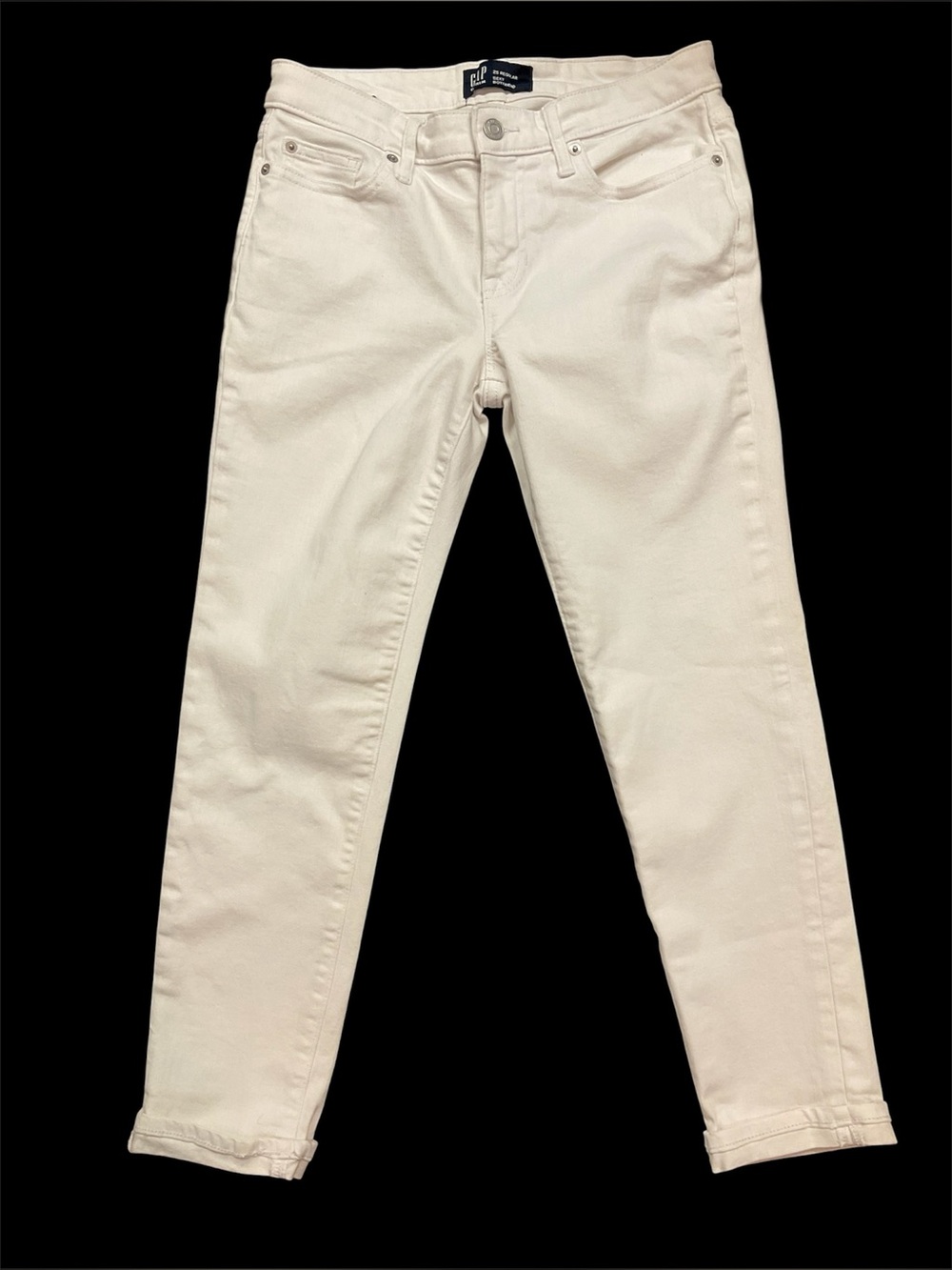 GAP Sexy Boyfriend Jean In Optic White